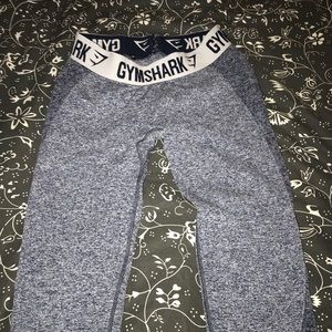 Gymshark flex legging sapphireblue marl/light grey